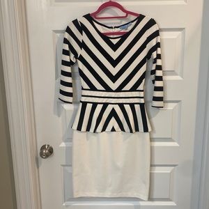 Antonio Melani Peplum Dress